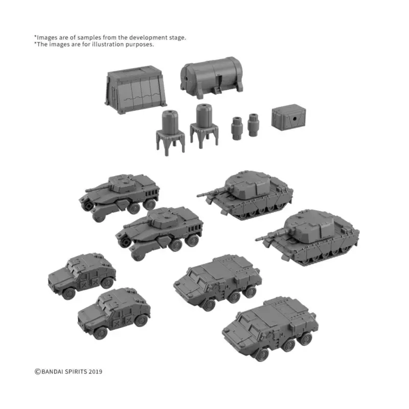 30MM - 1/144 Option Parts Set 24 (Multi Object 1) - Model Kit Weekendaanbieding