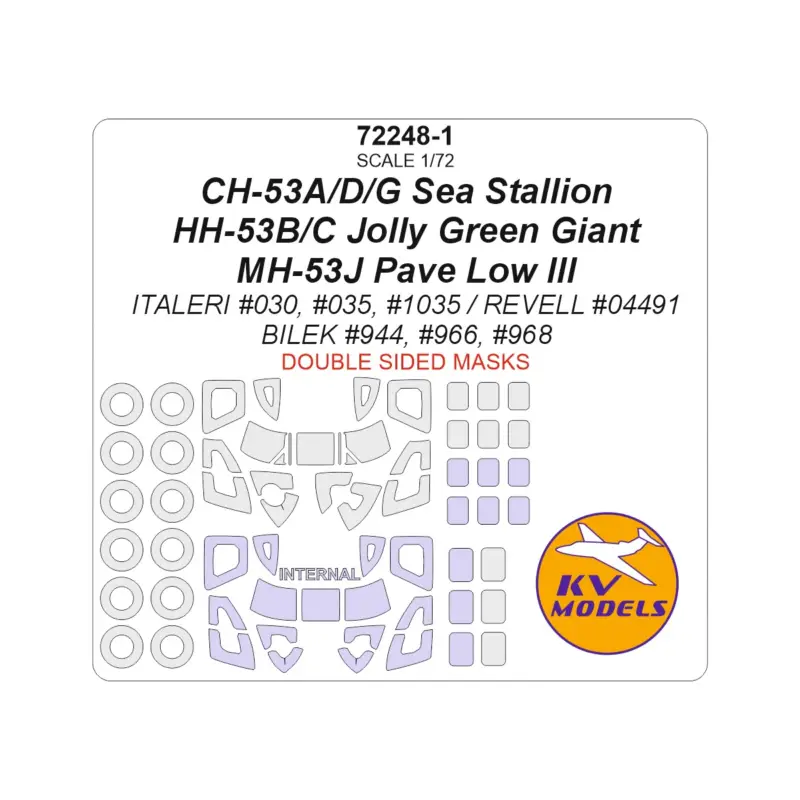 Sikorsky MH-53J Pave Low III / HH-53B/C Jolly Green Giant / CH-53A/D/G Sea Stallion (ITALERI 030, 035, 1035 / REVELL 04491 / BIL Koop Vandaag