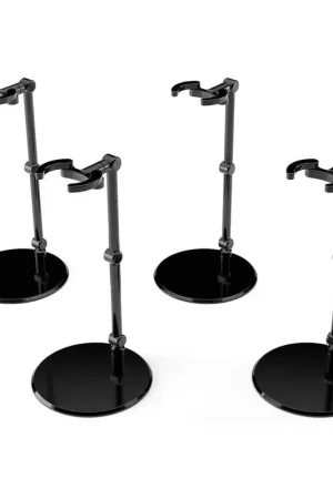The Simple Stand Mini Nendoroid More pack 4 bases for mini Figures mini Black Merkproduct