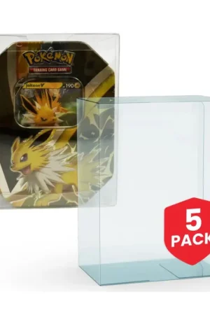 EVORETRO - PET Protector For Tin Box Pokemon 5pc Koopje