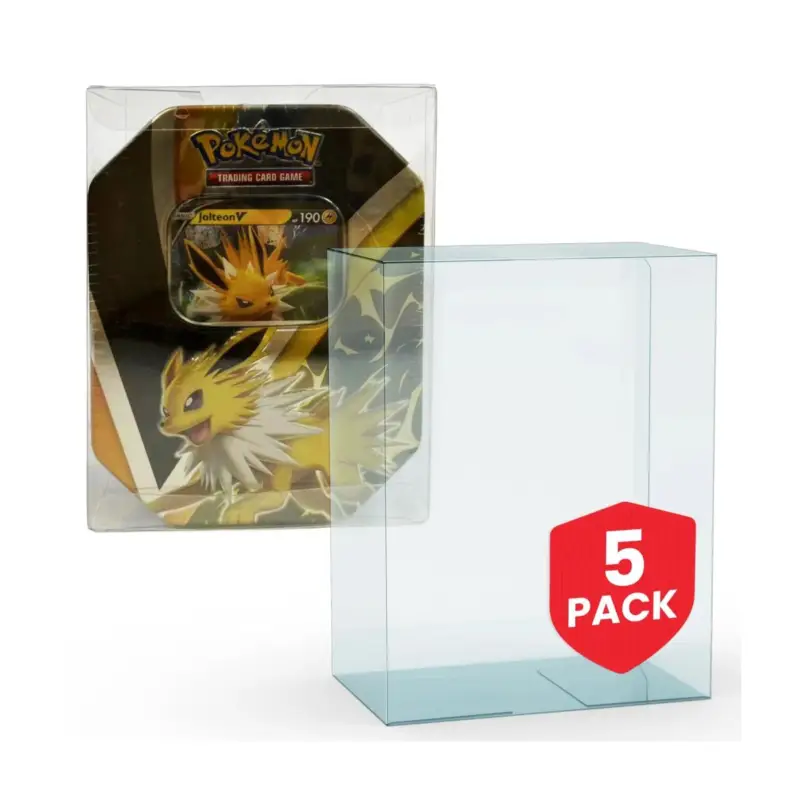 EVORETRO - PET Protector For Tin Box Pokemon 5pc Koopje