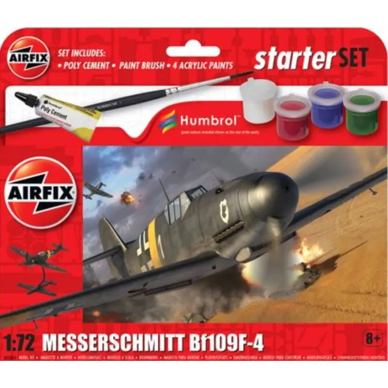 Messerschmitt Bf-109F-4New Tooling Schaalmodel Veilige Betaling