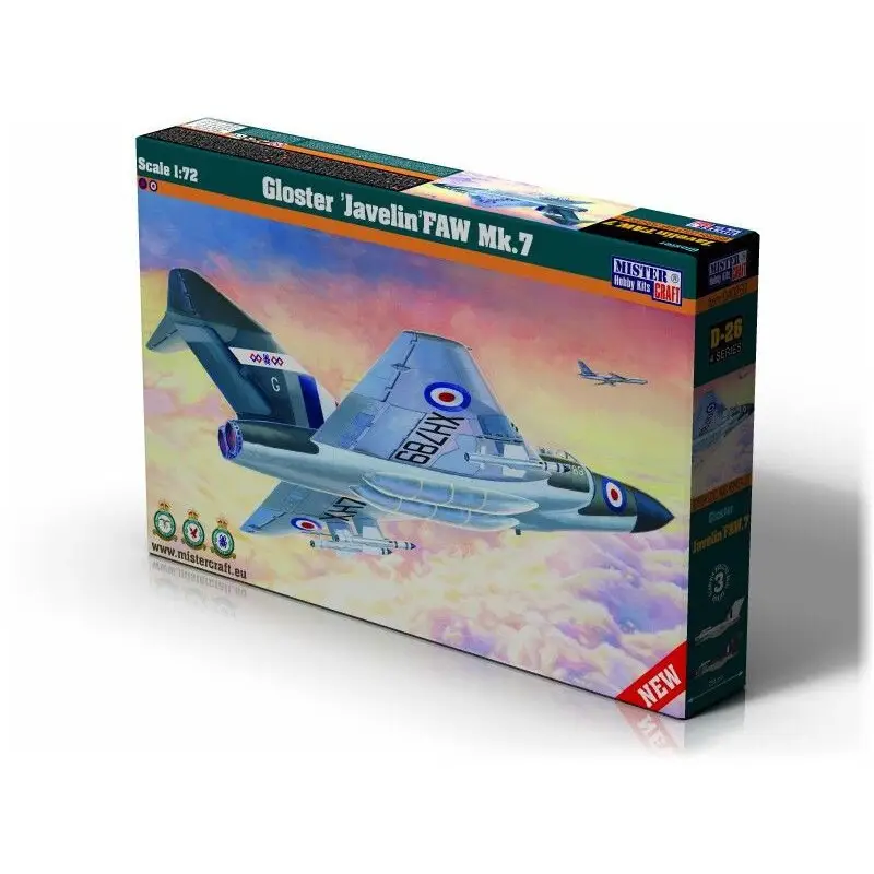 Gloster Javelin FAW MK.7 Schaalmodel Actieprijs