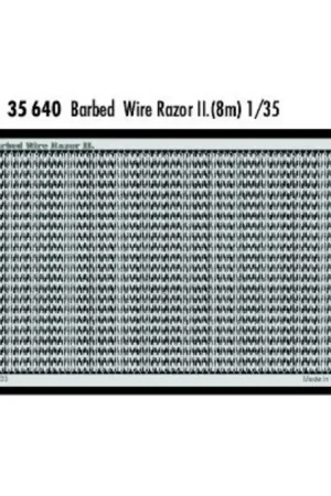 Veilige Betaling Barbed razor wire x 23 feet !
