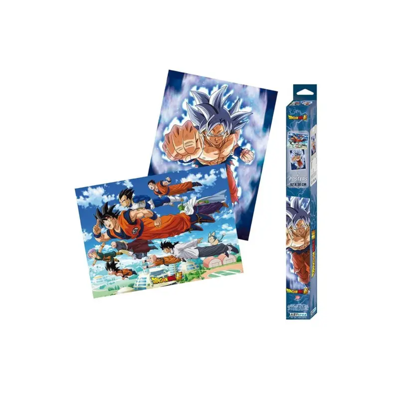 Flitsaanbieding DRAGON BALL SUPER - Goku & Friends - Set of 2 posters '52x38'