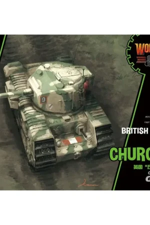 Britse infanterietank Churchill (CARTOON-MODEL) Schaalmodel Direct Beschikbaar
