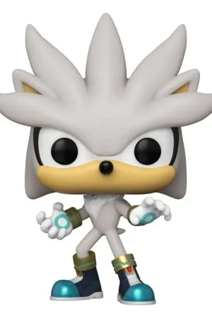 Lage Prijs Sonic the Hedgehog POP! Games Vinyl beeldje Sonic 30th - Silver the Hedgehog 9 cm Pop figur