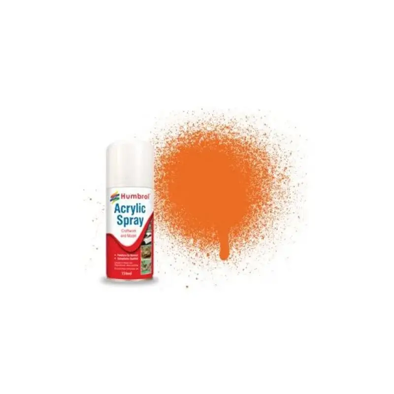 Nieuw Nee 18 fel oranje Acrylverf