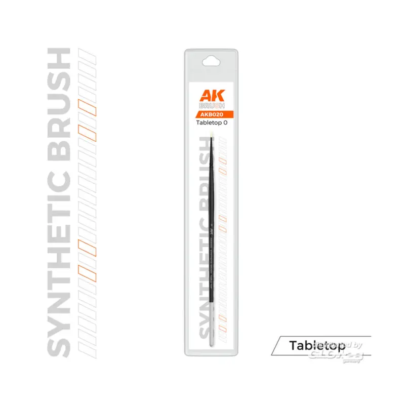 Ak synthetic tabletop brush - 0 Pincetten Koopje