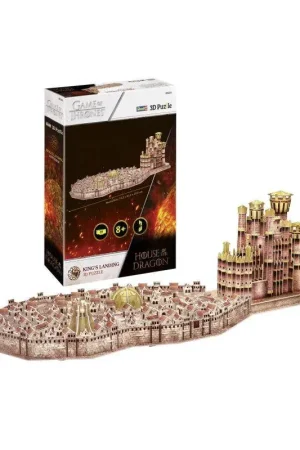 House of the Dragon "King's Landing" Puzzle 3d Voordeelprijs