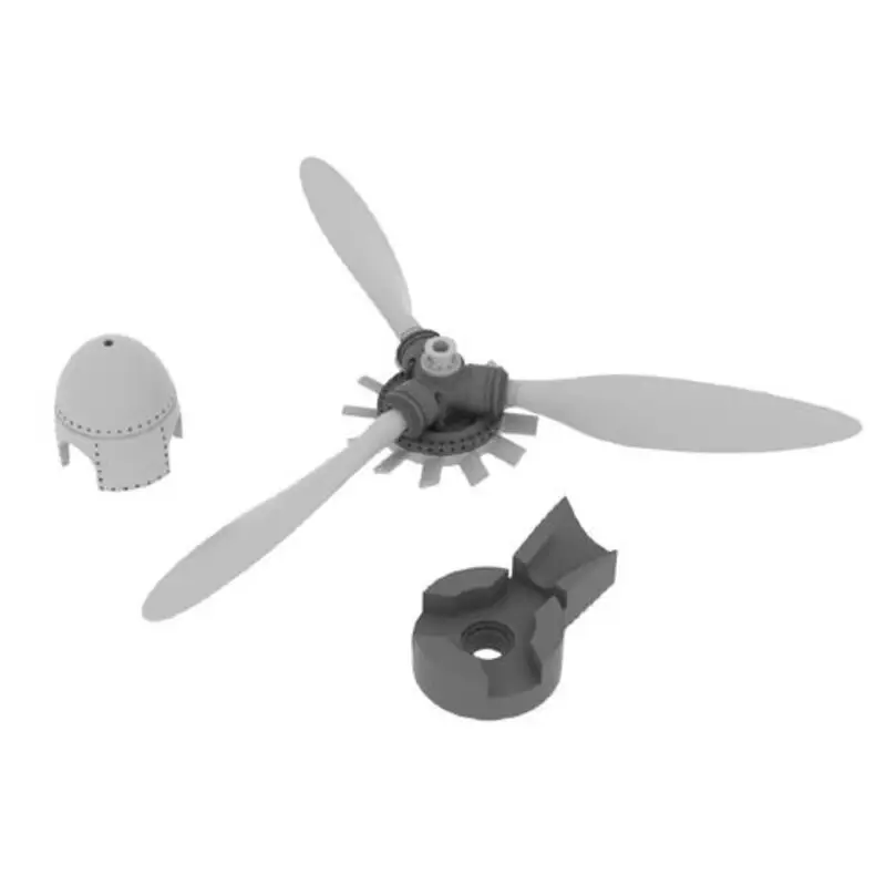 Focke-Wulf Fw 190A-8 propeller (designed to be used with Eduard kits) Motor Snelle Levering