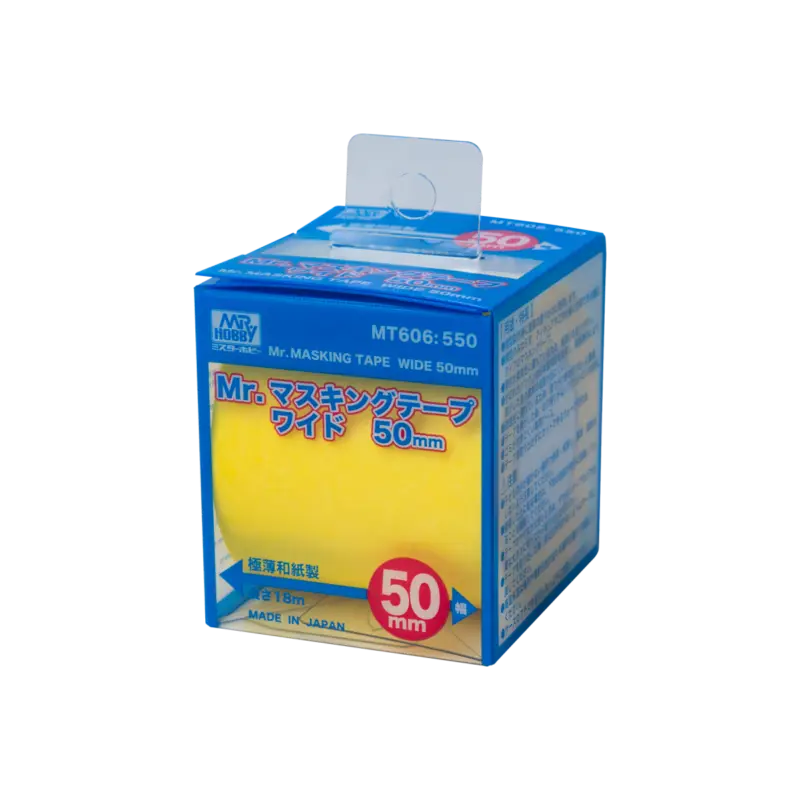 Gunze mr. hobby mt-606 mr. masking tape wide (50mm) Tijdelijk Beschikbaar