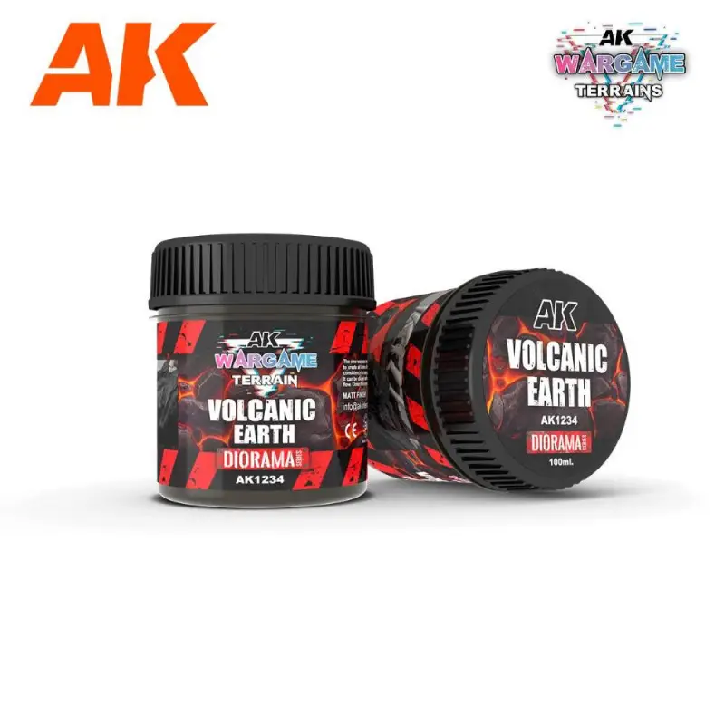 AK INTERACTIVE BATTLE GROUNDS: Volcanic Earth 100 ml. Koop Online