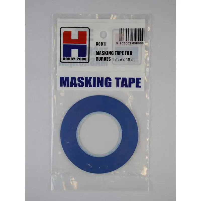 Seizoensaanbieding Afplakband voor bochten 1 mm x 18 m Accessoire