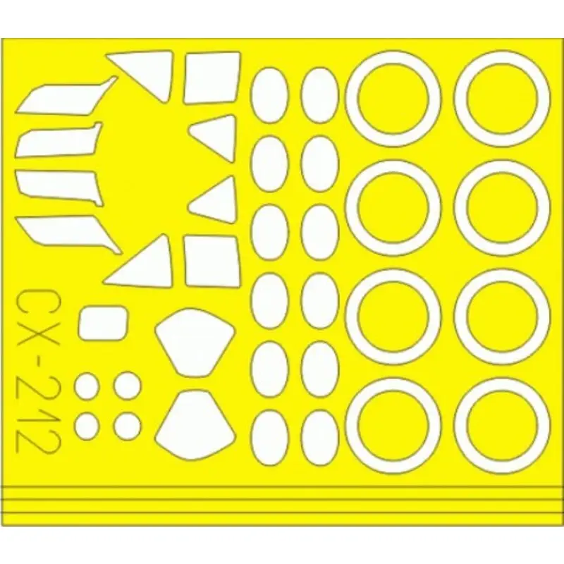 BAe Nimrod (toebehoren voor modelbouwsets van Airfix) (made from yellow Kabuki tape produced in Japan) Koopje