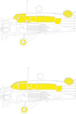 Avro Anson Mk.I 1/48 (ontworpen voor gebruik met Airfix-kits) Accessoire Direct Verzonden