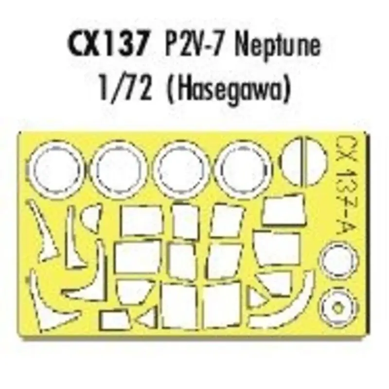 P2V-7 Neptune (toebehoren voor modelbouwsets van Hasegawa and Revell) (made from yellow Kabuki tape produced in Japan) Actieprijs