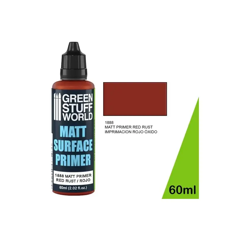 Matt surface primer - red rust Acrylverf Tijdelijk Beschikbaar