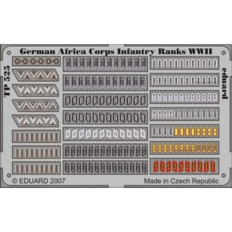 Actieprijs German Africa Korps Infantry Ranks WWII Accessoire