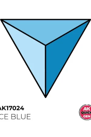 Seizoensaanbieding AK INTERACTIVE: GLACIER BLUE acrylic paint 18 ml - QUICK GEN Acrylverf