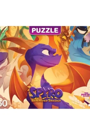 Goedkoop Spyro Reignited Trilogy puzzle Kids Heroes (160 pieces) Puzzel
