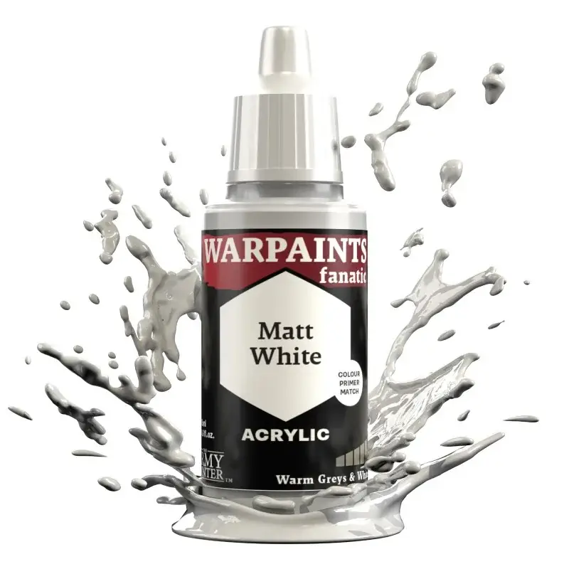 Army Painter - Warpaints Fanatic - Matt White Acrylverf Lage Kosten