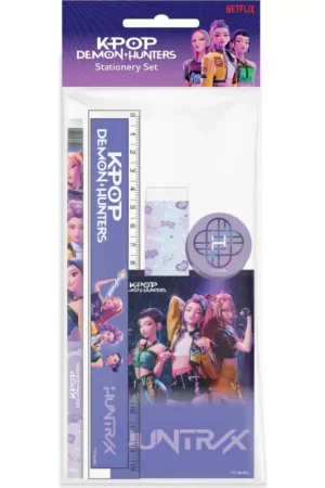 Dagaanbieding KPOP DEMON HUNTERS - Stationery Set - 5pc.