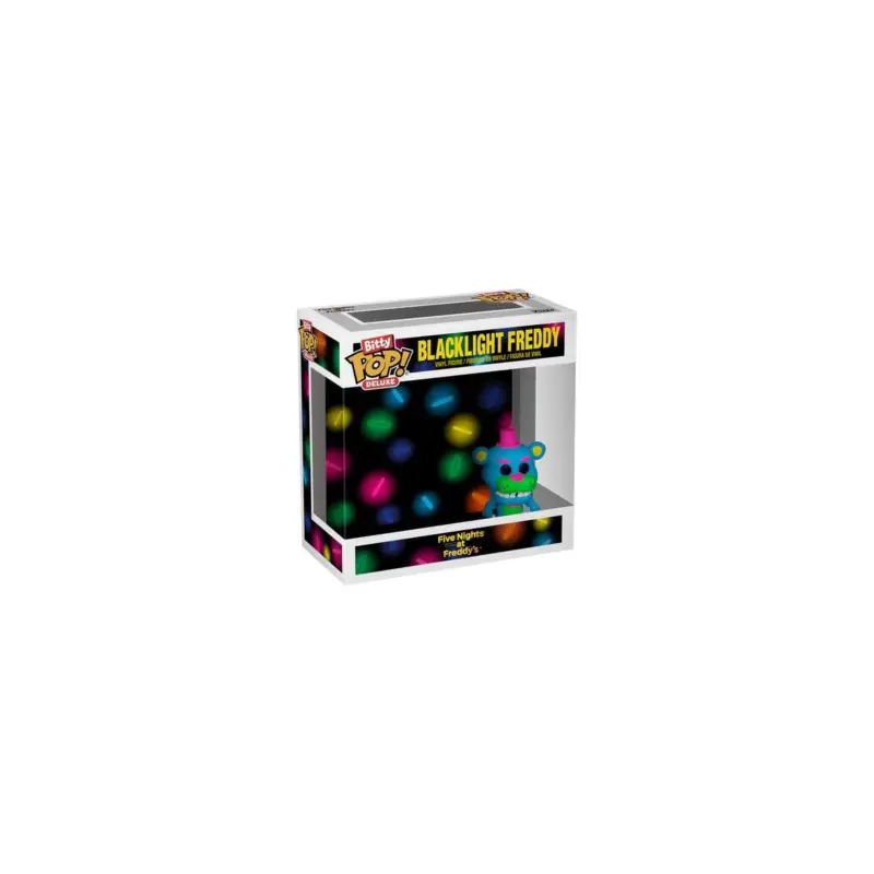 FNAF - Bitty Pop Deluxe - Blacklight Freddy Pop figur Beperkt Aanbod