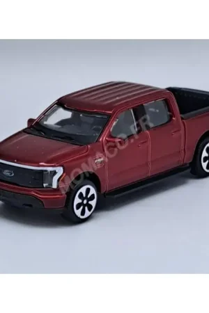 Op = Op Ford f150 lightning 2022 red Miniatuur