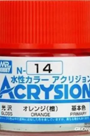 Mr Hobby -Gunze Acrysion (10 ml) Orange Acrylverf Korting