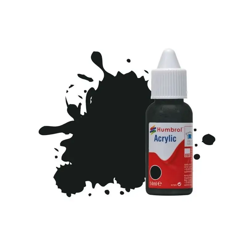 Weekendaanbieding No 91 Black Green Matt 14 mL Acrylverf