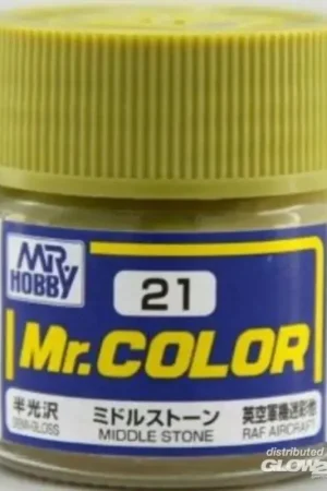 Mr Hobby -Gunze Mr. Color (10 ml) Middle Stone Acrylverf Flitsaanbieding