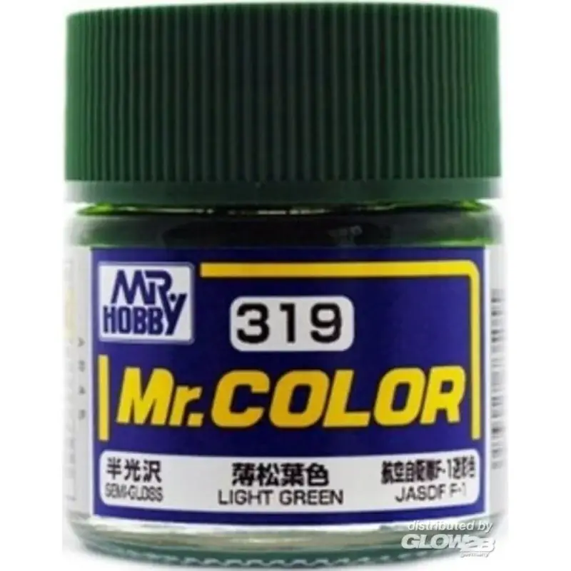 Mr Hobby -Gunze Mr. Color (10 ml) Light Green Acrylverf Fabrieksprijs