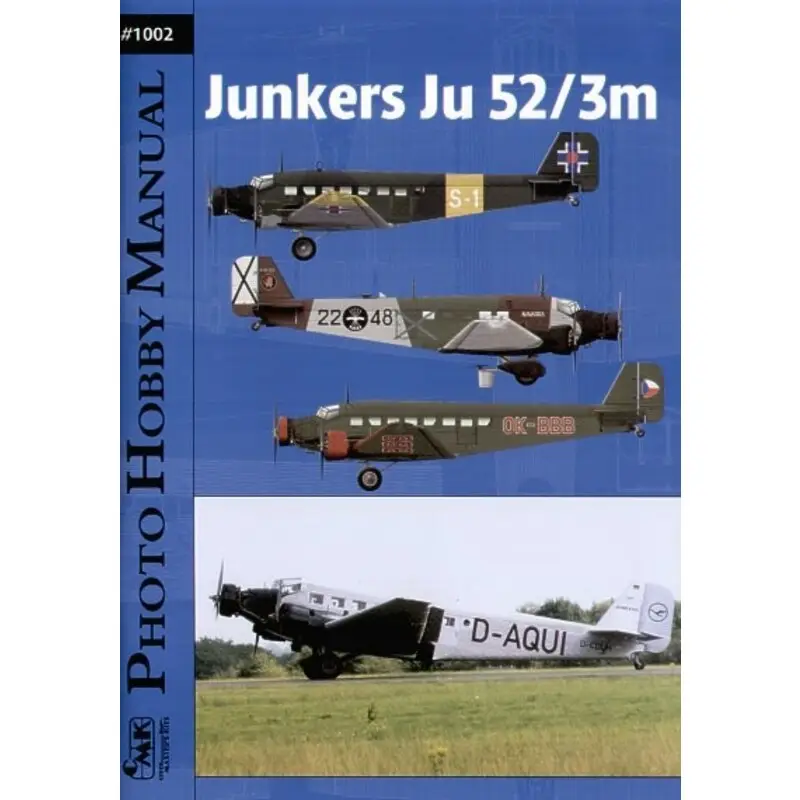 Weekendaanbieding Junkers Ju 52/3M Photo Hobby Manual. The publication is intended fo aviation fans experts and mainly for modelers. It contains d