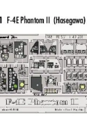 F-4E Phantom PRE-PAINTED IN COLOUR! (toebehoren voor modelbouwsets van Hasegawa) This Zoom set is a simplified version of the st Goedkoop