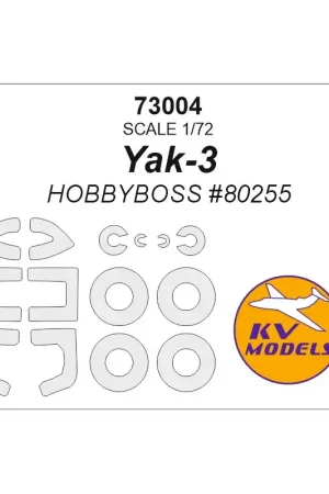Superprijs Yak-3 + wheels masks (designed to be used with HOBBY BOSS kit HBB80255) Accessoire