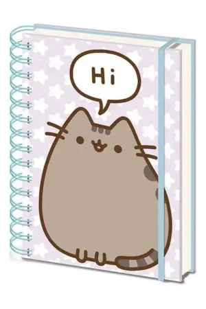 Pusheen Wiro-notebook A5 Pusheen zegt hallo Beperkt Aanbod