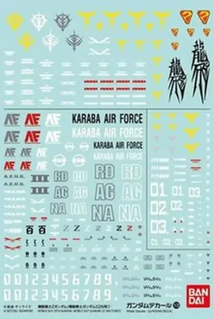 Exclusieve Aanbieding GUNDAM - Gundam Decal 108 Z + ZZ Gundam / Multiuse 1 - Model Kit