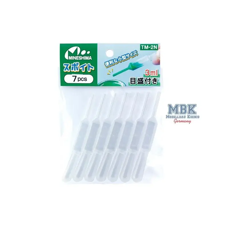 Spuit 7pcs TM2N (Pipetten) Dagaanbieding