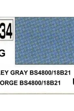 H334 Grey Bs4800 1 / 18B21 Acrylverf Dagaanbieding