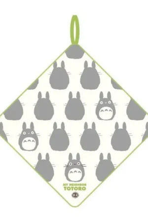 Aanbieding My Neighbor Totoro Handdoek Big Totoro Silhouette 33 x 33 cm