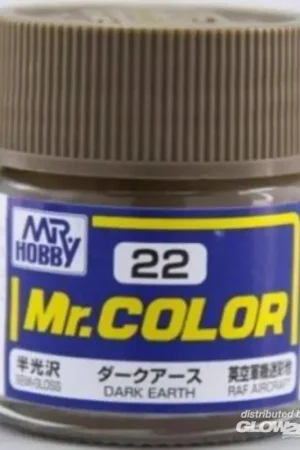Must-Have Mr Hobby -Gunze Mr. Color (10 ml) Dark Earth Acrylverf