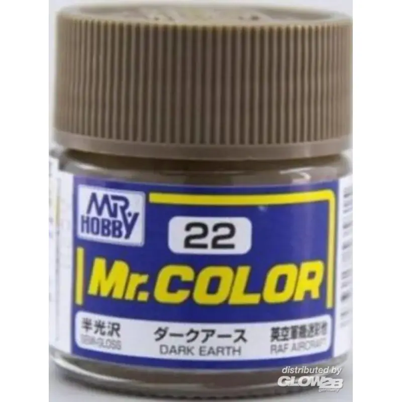 Must-Have Mr Hobby -Gunze Mr. Color (10 ml) Dark Earth Acrylverf