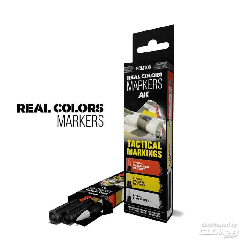 Tactical markings - set 3 real colors markers Acrylverf Beste Prijs