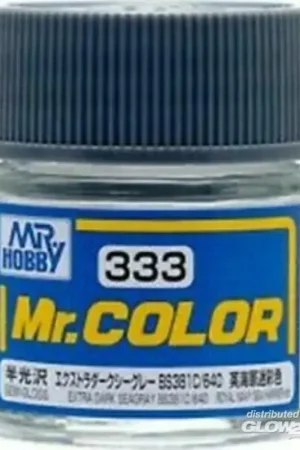 Mr Hobby -Gunze Mr. Color (10 ml) Extra Dark Seagray BS381C 640 Acrylverf Koopje