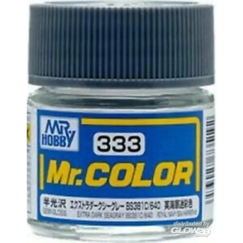 Mr Hobby -Gunze Mr. Color (10 ml) Extra Dark Seagray BS381C 640 Acrylverf Koopje