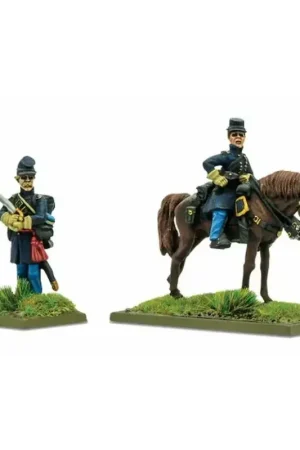 Gratis Retour Union Officers Standing (Foot & Mounted) Figuur spellet