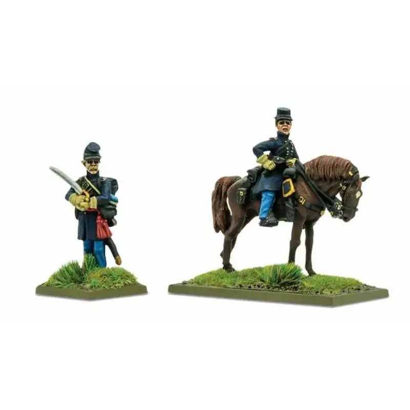 Gratis Retour Union Officers Standing (Foot & Mounted) Figuur spellet