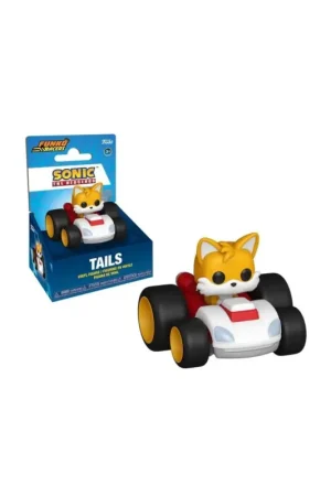 Sonic The Hedgehog Super Racers Diecast Figure Tails 5 cm Pop figur Direct Verzonden