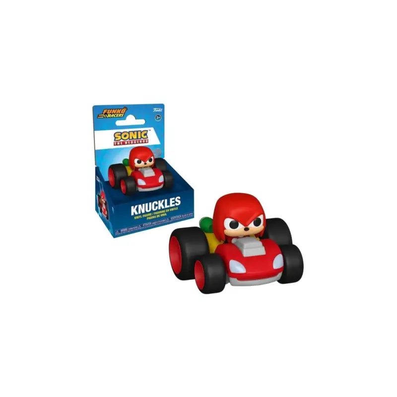 Alleen Vandaag Sonic The Hedgehog Super Racers Diecast Figure Knuckles 5 cm Pop figur